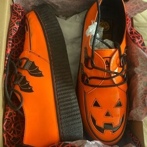 Jack o lantern shoes